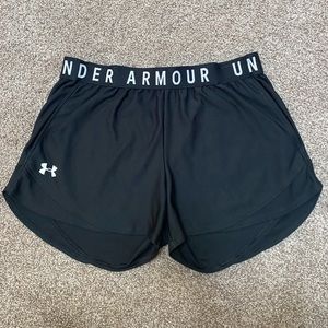 black under armour shorts